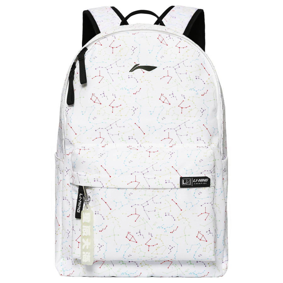 Li-Ning Li Ning Backpacks White Charm Included