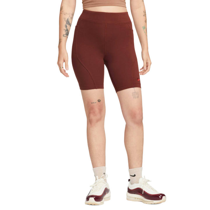 Nike Nike Sports Shorts Women's Cow Brown/Cinnabar Moderate