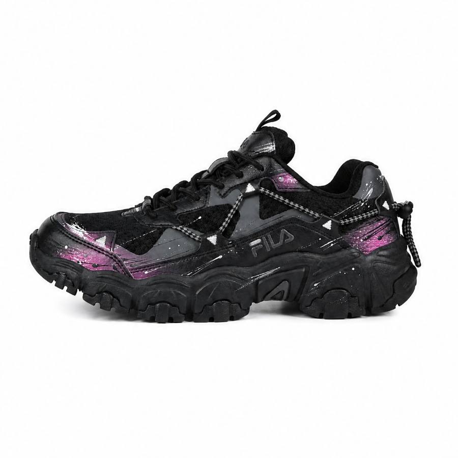 FILA RUNNING Casual Shoes Unisex Low Top Black