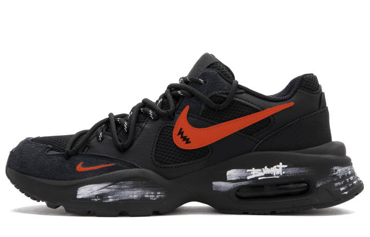 Nike Nike Air Max Fusion Running Shoes Men's Low Top Red