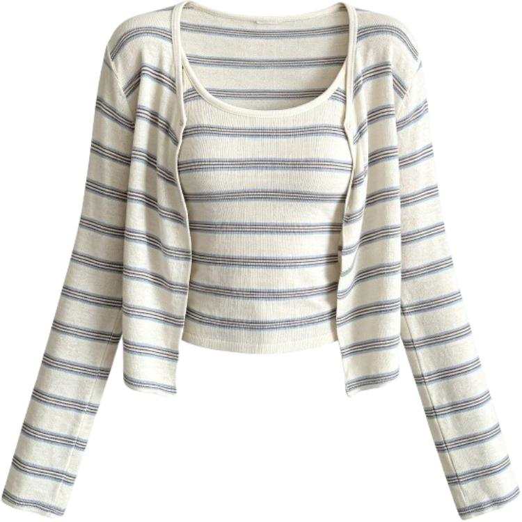 CHARM GLOW Knitwear Women's Image Color Camisole Moderate A Line
