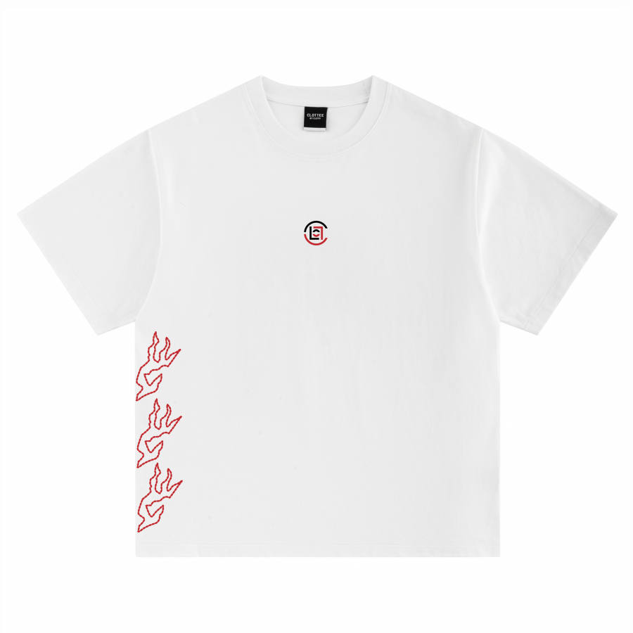 CLOT T Shirts Unisex Crew Neck Moderate Straight Fit