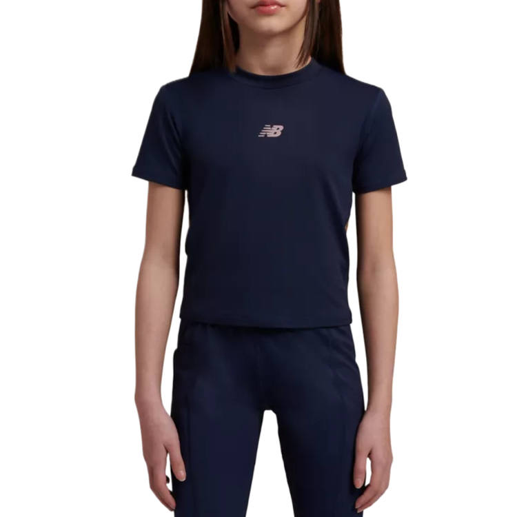 New Balance New Balance Kids T Shirts Crew Neck Moderate