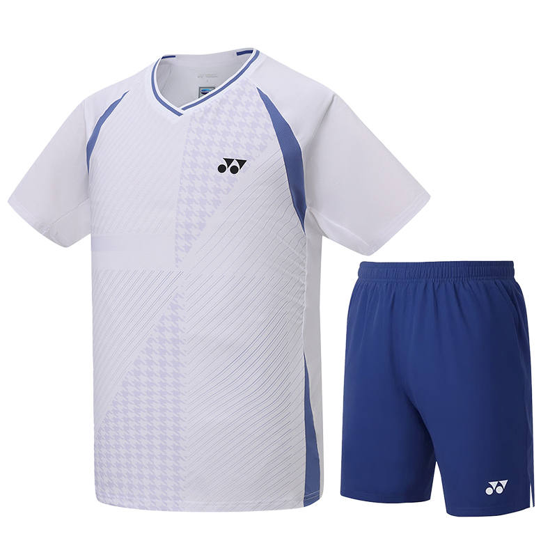 YONEX YONEX Badminton Uniform Sets Men's V Neck Thin
