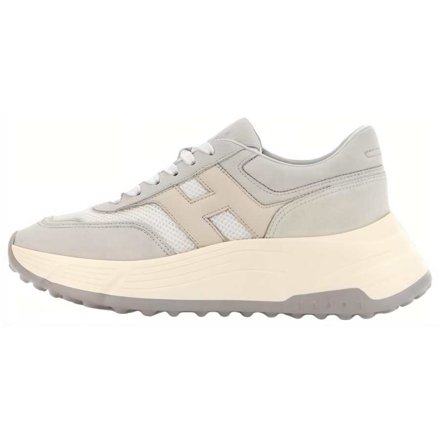 HOGAN H Patch H669 Low top Casual Shoes Women's Gray