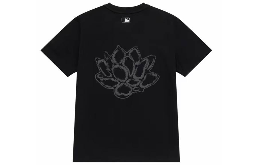 MLB MLB T Shirts Unisex Black Crew Neck Thin