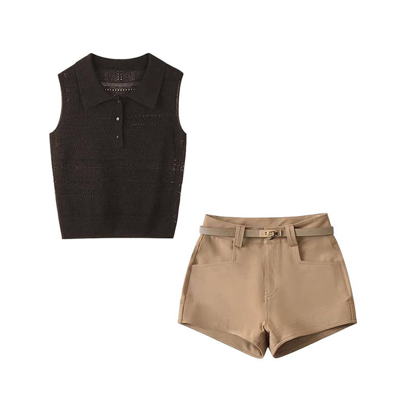 MARIE·COCO Casual Suits Women's Polo Collar Moderate