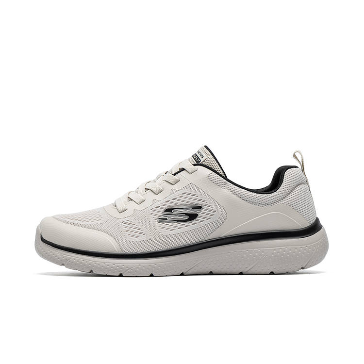 Skechers Sport Geno Running Shoes Men's Mid Top Light Gray
