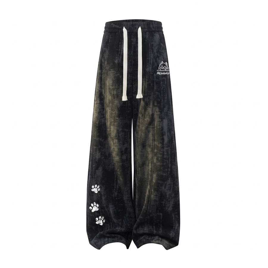 PAL ONGACO Casual Pants Unisex Moderate Straight Fit Pants