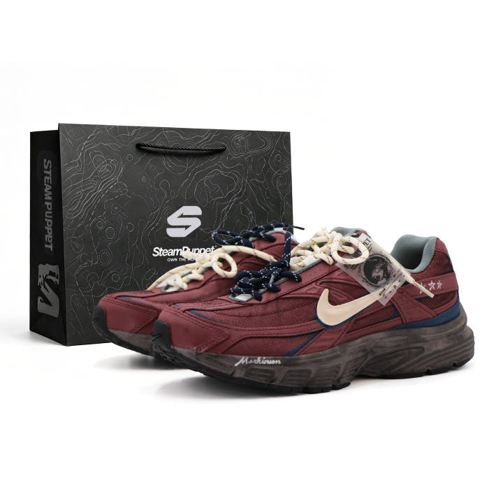 Nike Nike Initiator Running Shoes Unisex Low Top Dark Red/Brown/Blue