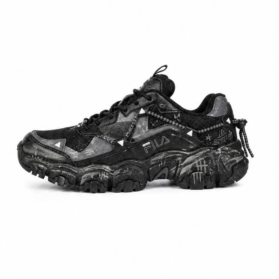 FILA RUNNING Casual Shoes Unisex Low Top Black