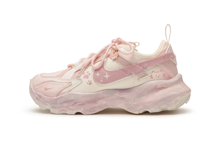 Nike Nike TC 7900 Casual Shoes Women's Low Top Pink/Beige