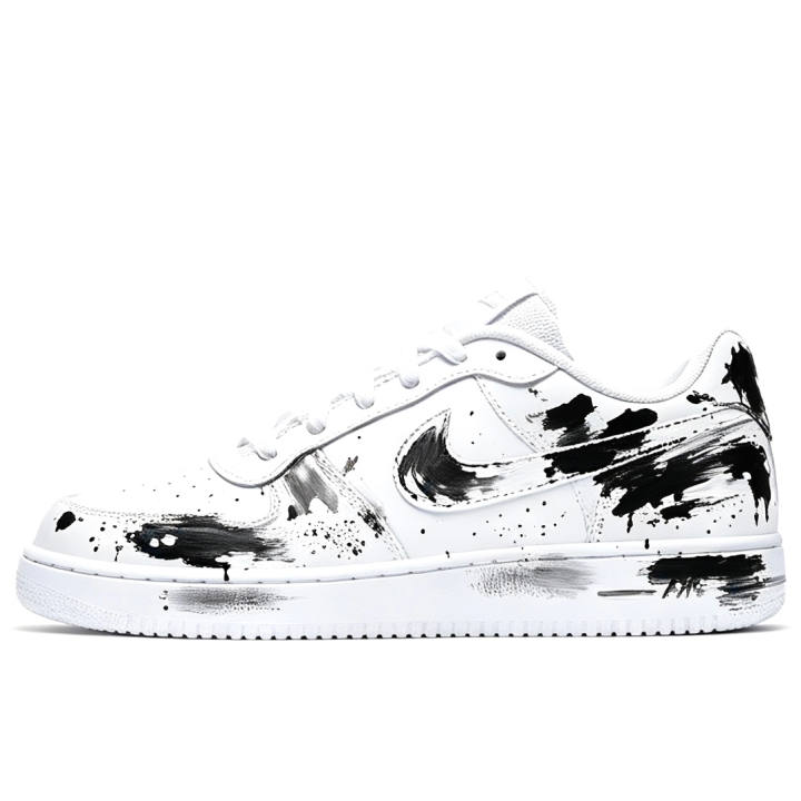 Nike Nike Air Force 1 Skateboard Shoes Unisex Low Top Black/White