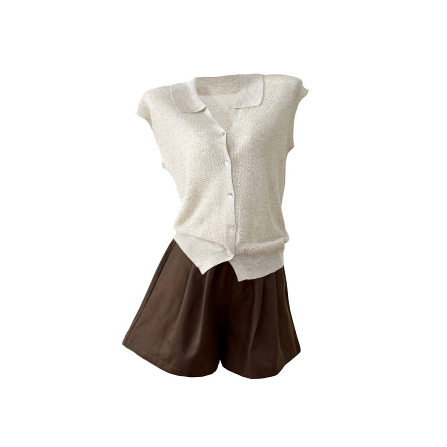 TUSHIFEI Casual Suits Women's Polo Collar Thin