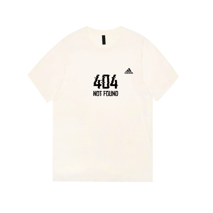 Adidas Adidas MUST HAVES T Shirts Unisex Ecru Crew Neck Moderate