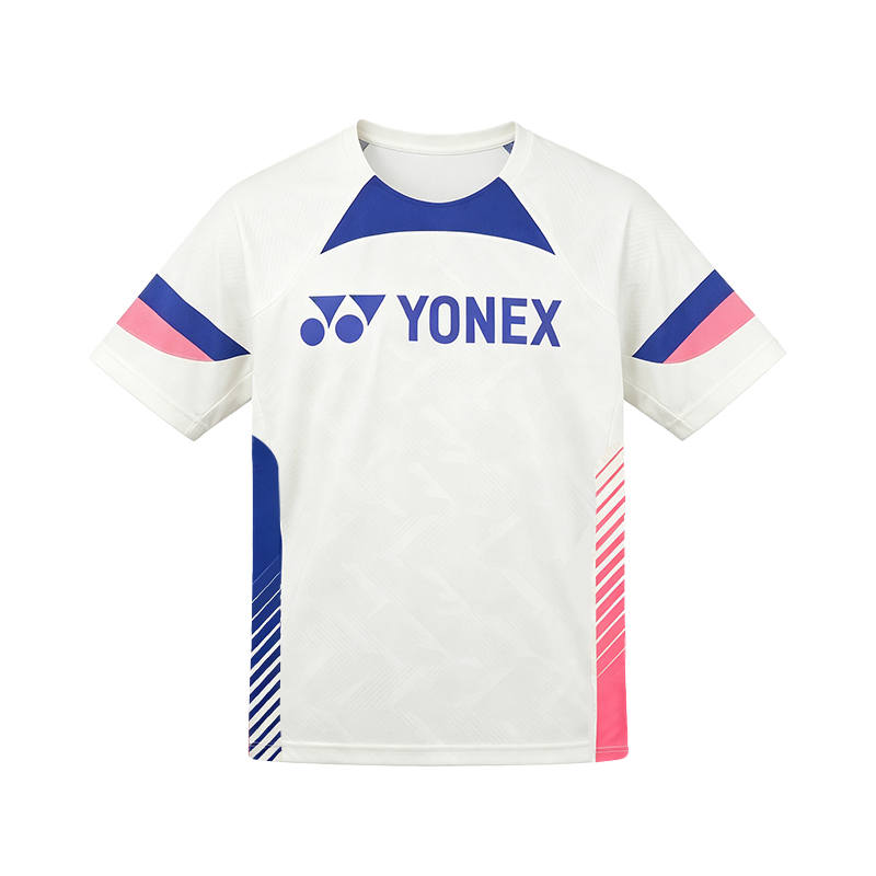 YONEX YONEX Badminton Jerseys Men's Ivory White Crew Neck Thin