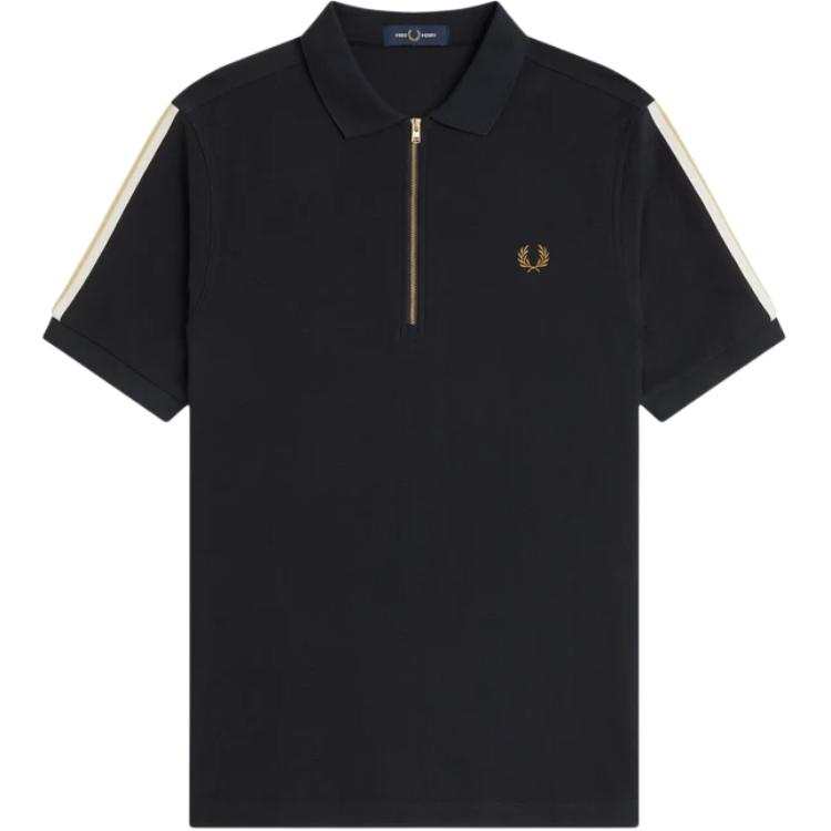 FRED PERRY FRED PERRY Polo Shirts Men's Black Lapel Moderate Other