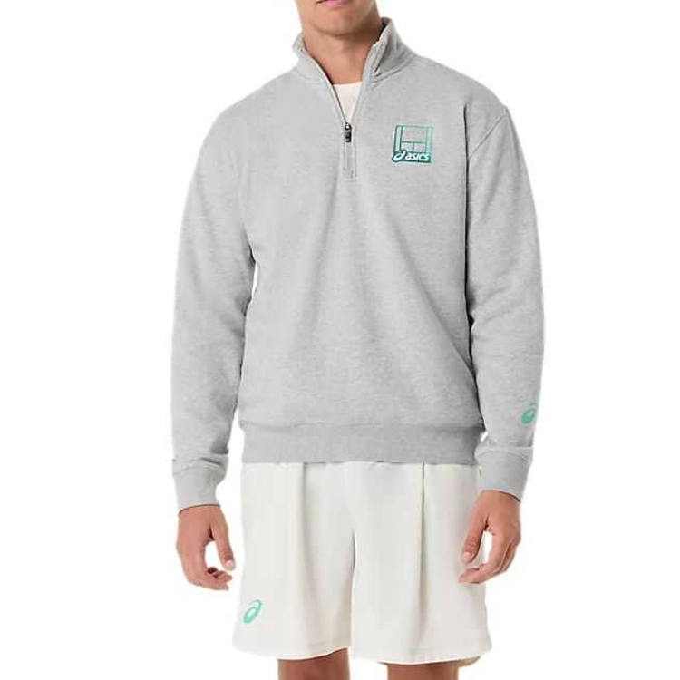 ASICS ASICS Sweatshirts Men's Heather Gray Moderate