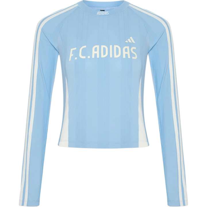 Adidas Adidas T Shirts Women's Blue Crew Neck Moderate