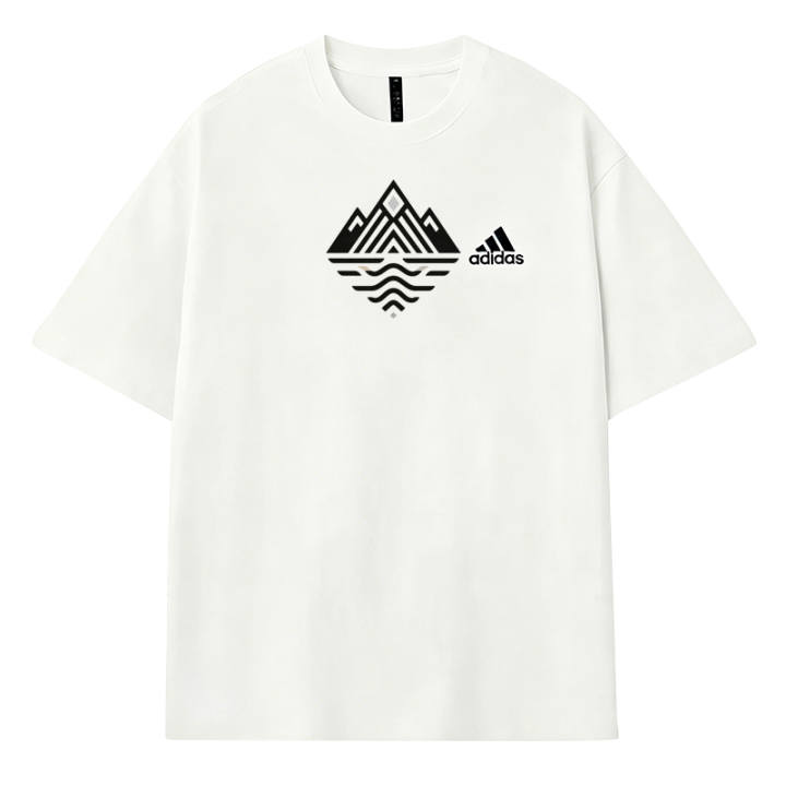 Adidas Adidas MUST HAVES T Shirts Unisex Ecru Crew Neck Thin