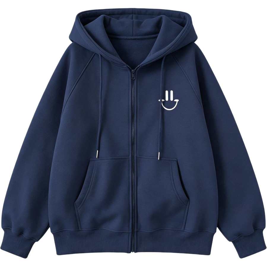Sugarfunk Sweatshirts Women's Hooded Non Detachable Thin Straight Fit