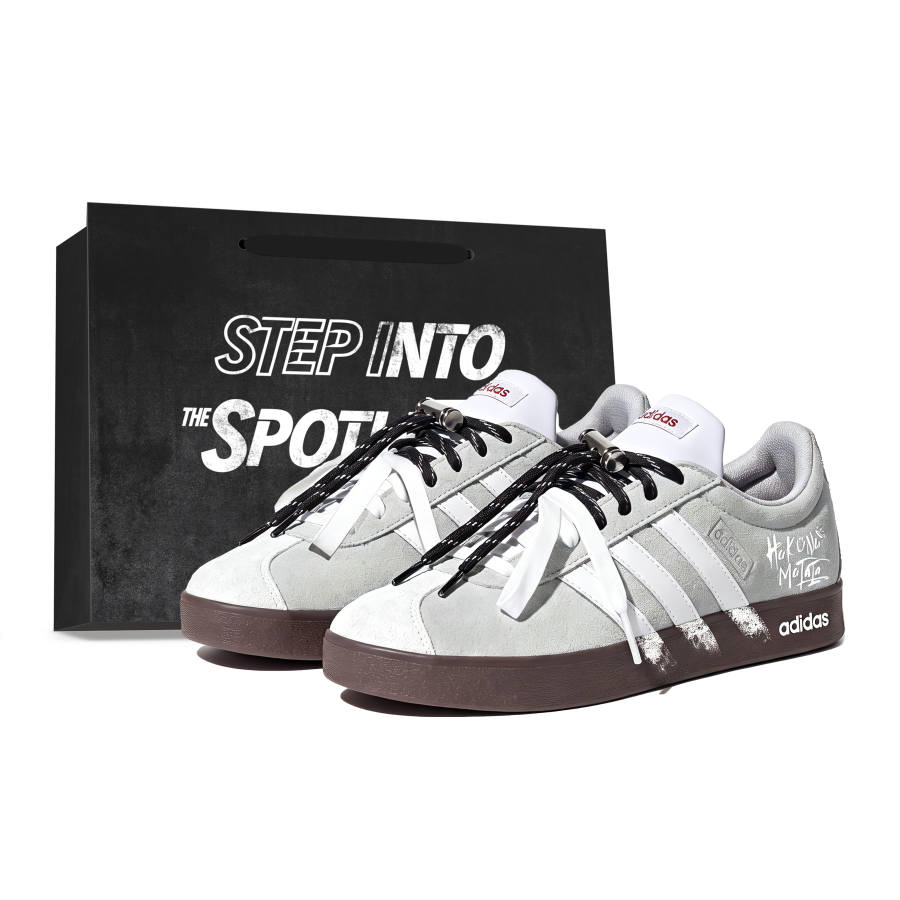 Adidas Neo VL Court 2.0 German Army Trainers Unisex Low Top Gray/White