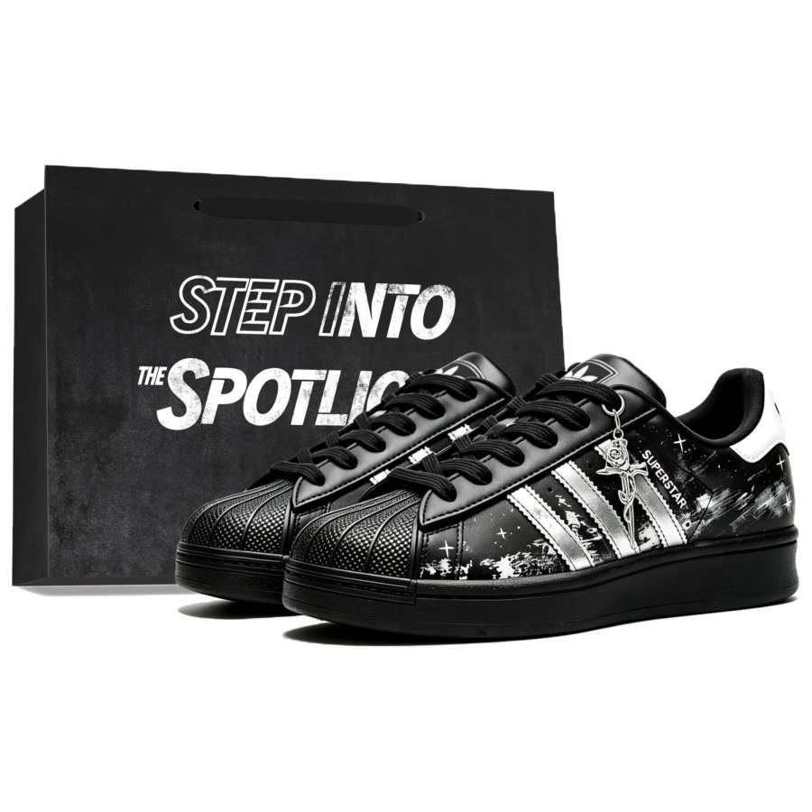 Adidas Originals Superstar 2 Skateboard Shoes Unisex Low Top Silver