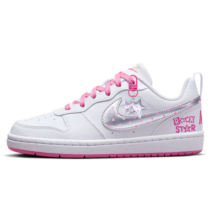 Nike Nike Court Borough Skateboard Shoes Women's Low Top Pink