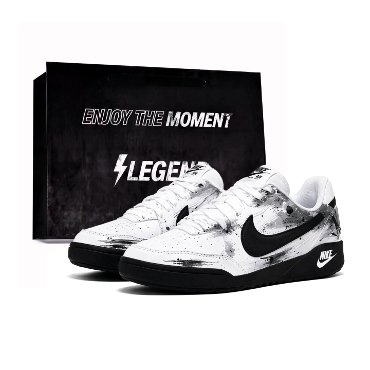 Nike Nike Terra Manta Skateboard Shoes Unisex Low Top Black/White