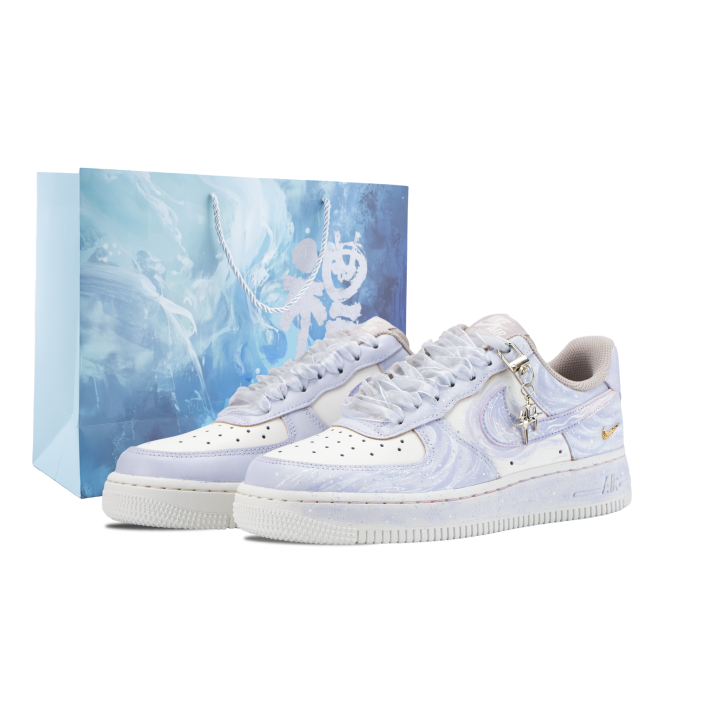 Nike Nike Air Force 1 Skateboard Shoes Women's Low Top Purple/White