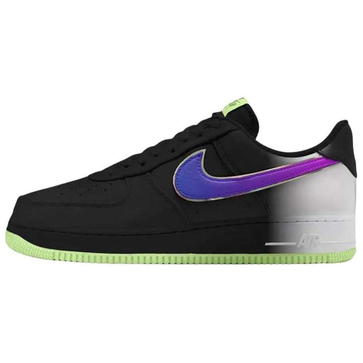 Nike Nike x Outkast Air Force 1 Low top Skateboard Shoes Unisex Black Purple