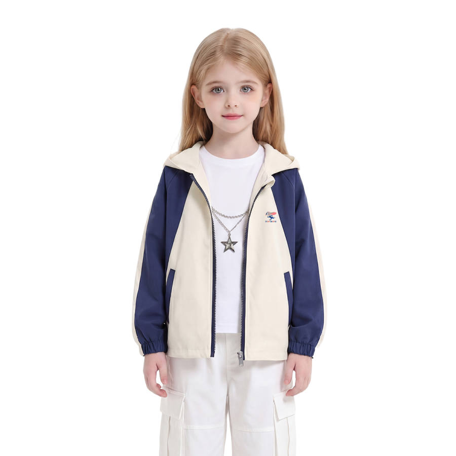 Disney Grade School Jackets Hooded Non Detachable Moderate Stretch