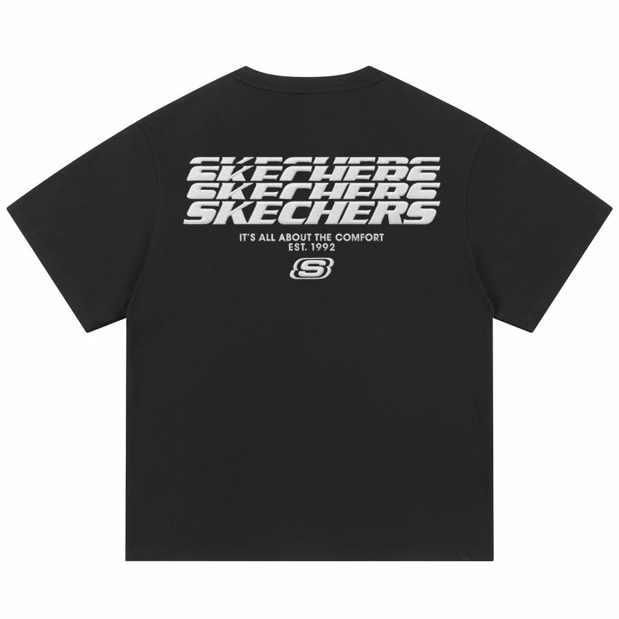 Skechers T Shirts Unisex Crew Neck Moderate