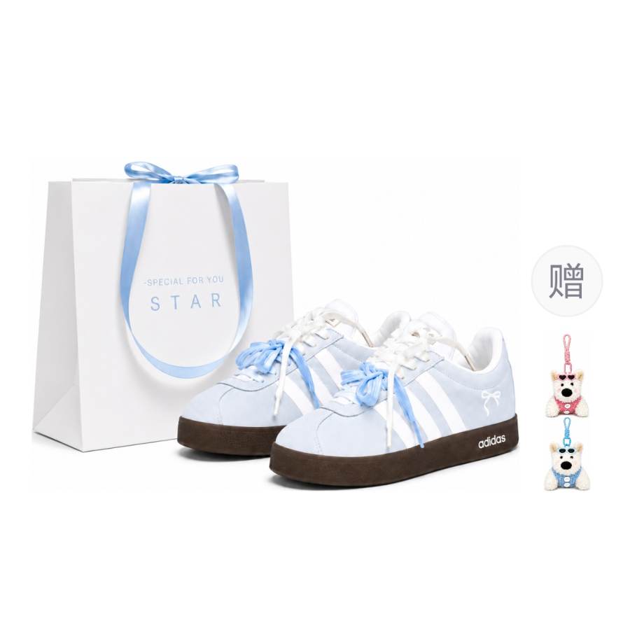 Adidas Adidas Vl Court Classic German Army Trainers Women's Low Top White