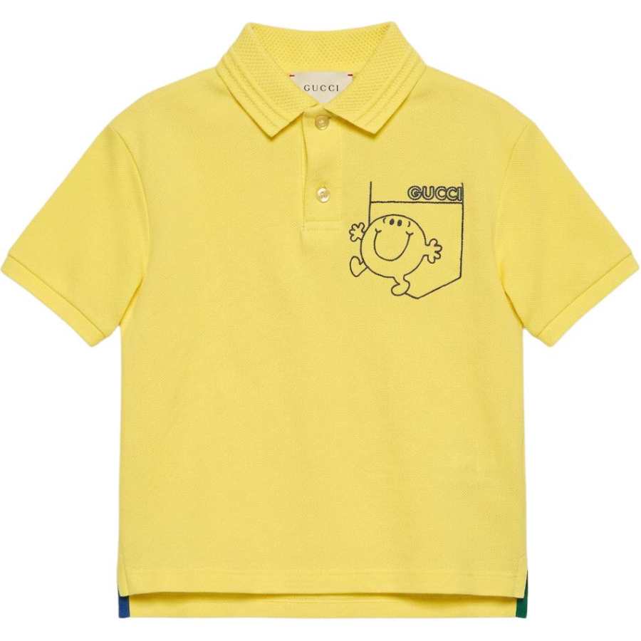 GUCCI Baby Polo Shirts Polo Collar Moderate