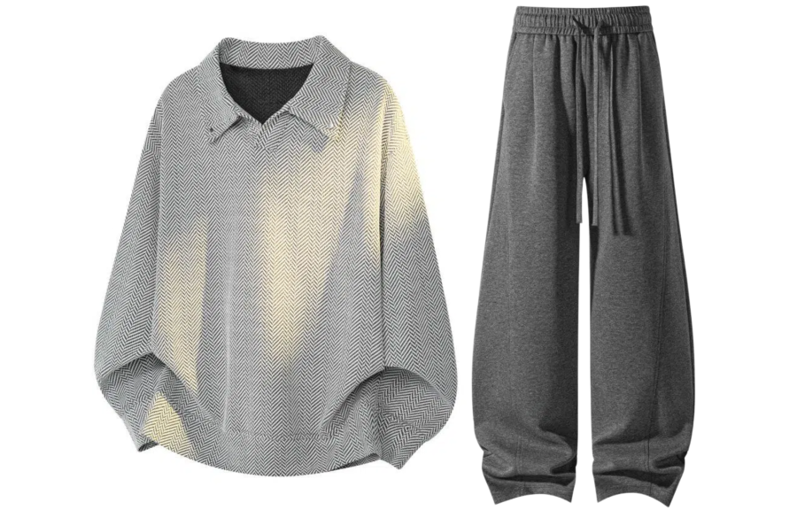 GWAF Casual Sportswear Unisex Lapel Moderate
