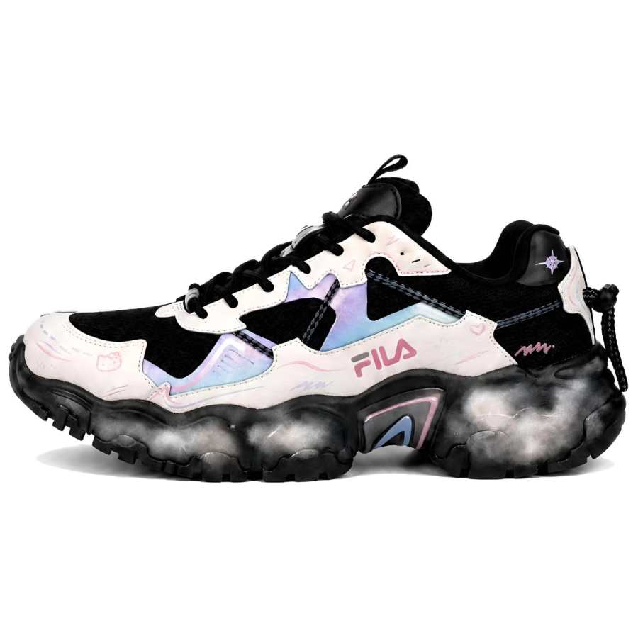 FILA RUNNING Casual Shoes Unisex Low Top Black