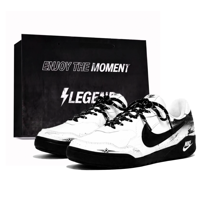 Nike Nike Terra Manta Casual Shoes Unisex Low Top Black/White
