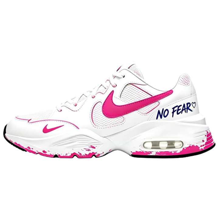Nike Nike Running Shoes Unisex Low Top White & Pink & Blue Contrast