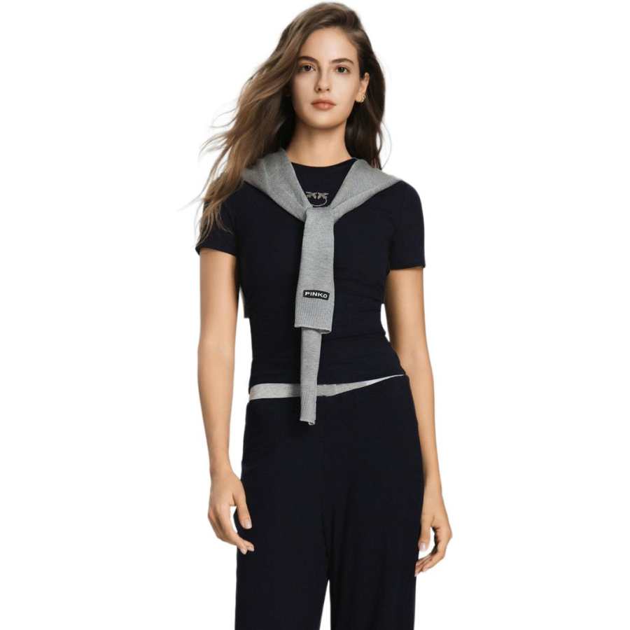 PINKO T Shirts Women's Blue Other