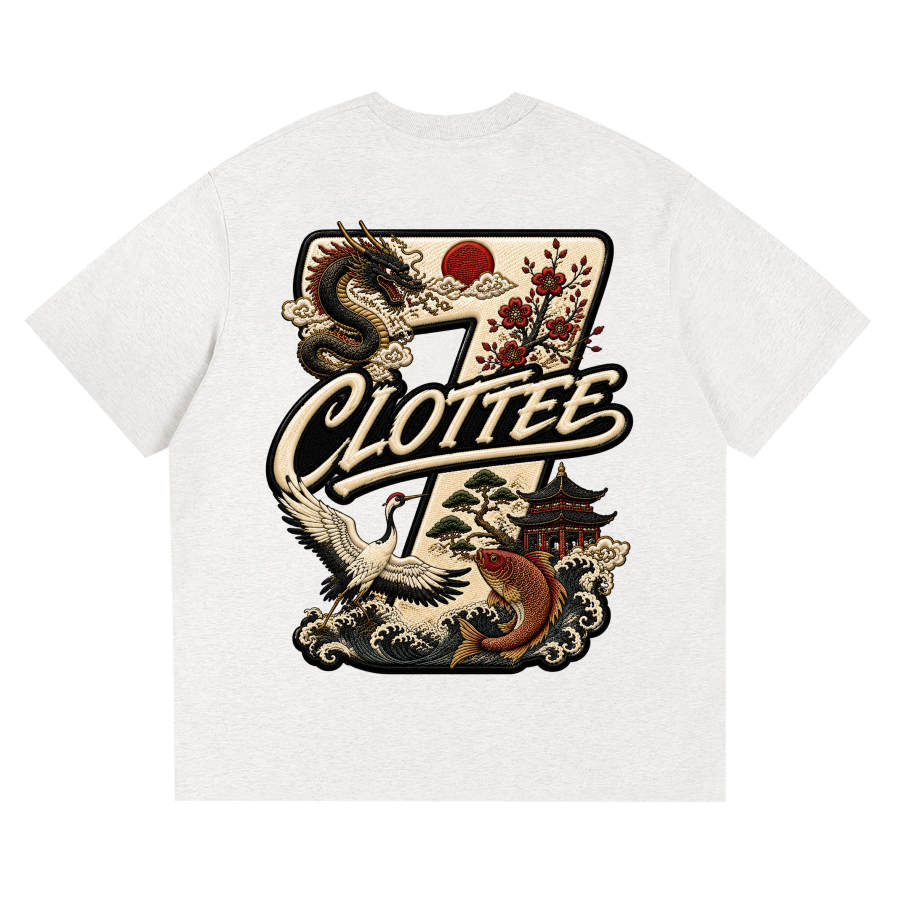 CLOT T Shirts Men's Crew Neck Moderate Straight Fit