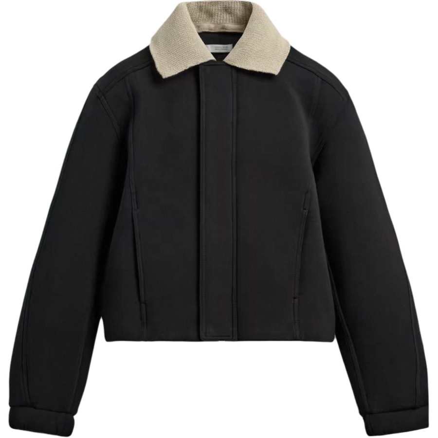 ZARA ZARA Jackets Men's Black Lapel Moderate
