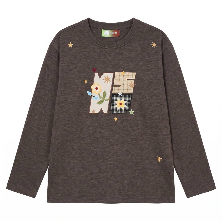 NSTNEW START T Shirts Women's Crew Neck Thin Straight Fit