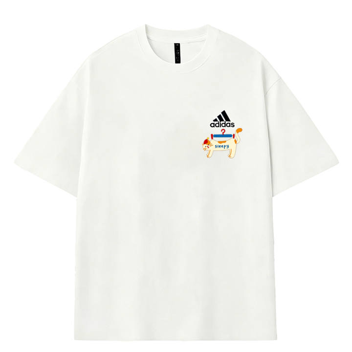 Adidas Adidas MUST HAVES T Shirts Men's White Crew Neck Moderate