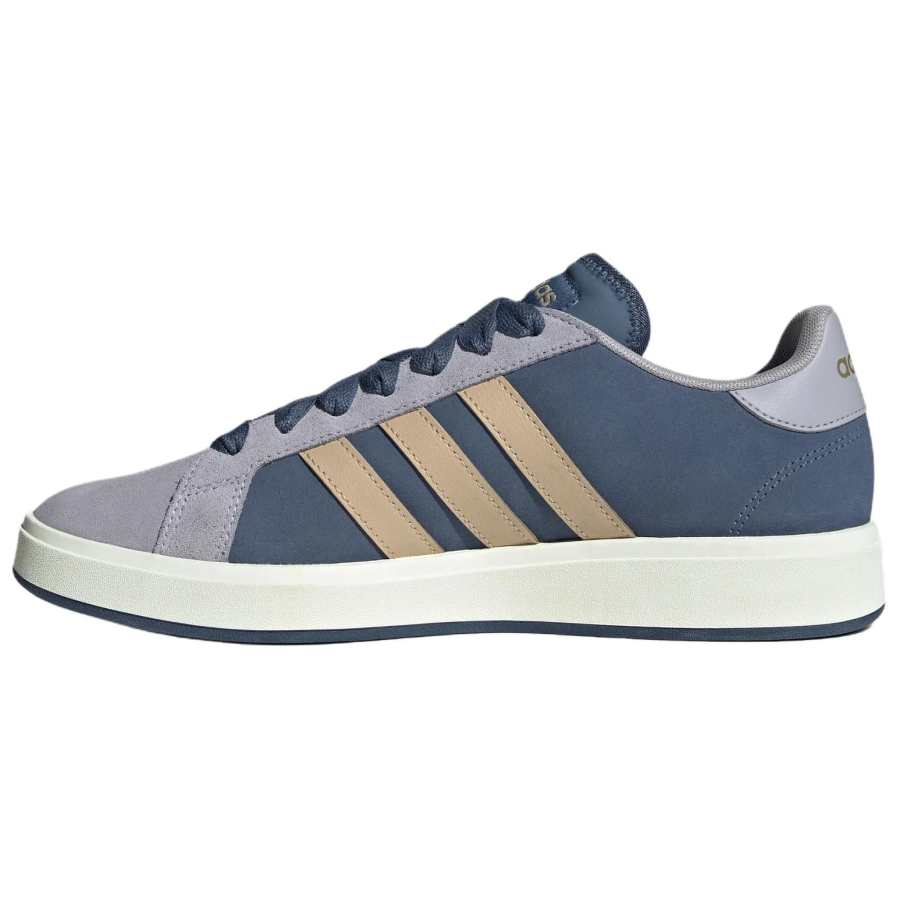 Adidas Adidas Grand Court Base 00s Low top Skateboard Shoes Unisex Gray Blue