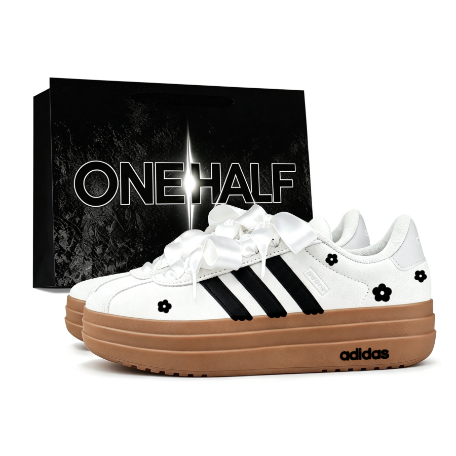 Adidas Adidas VL Court Bold German Army Trainers Women's Low Top Black