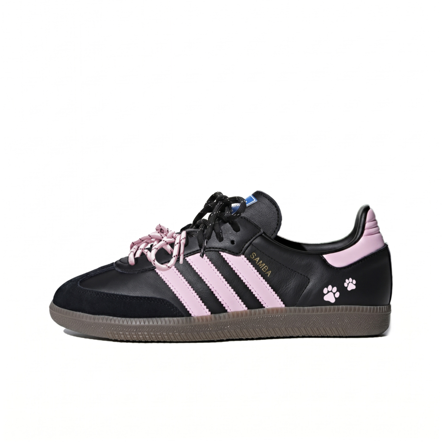 Adidas Originals SAMBA OG German Army Trainers Unisex Low Top Pink