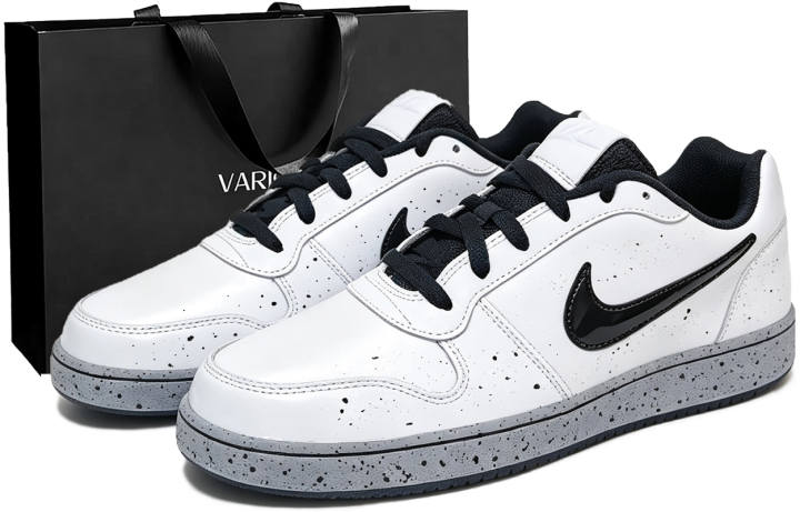Nike Nike EBERNON Skateboard Shoes Men's Low Top Black