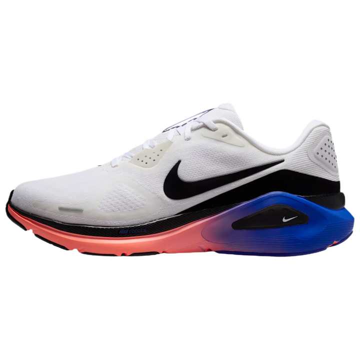 Nike Nike Zoom Structure 26 Running Shoes Men's Low Top White/Atomic Pink/Racing Blue/Black