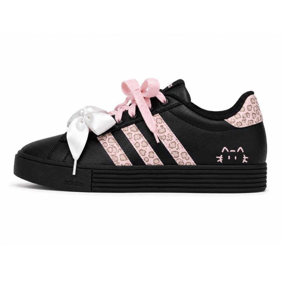 Adidas Adidas Daily 4.0 Skateboard Shoes Women's Low Top Sweetheart Pink